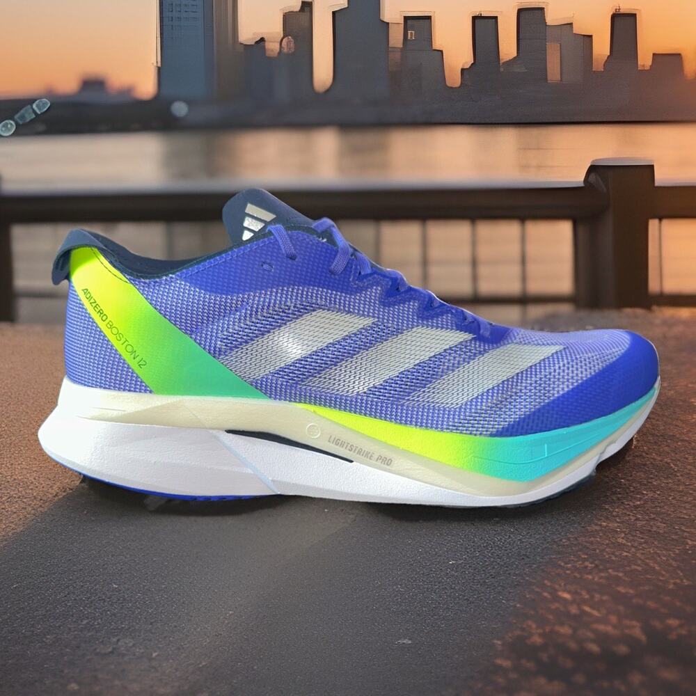 New Men's Size 10 Adidas AdiZero Boston 12 Premium Running Shoes IF9211
